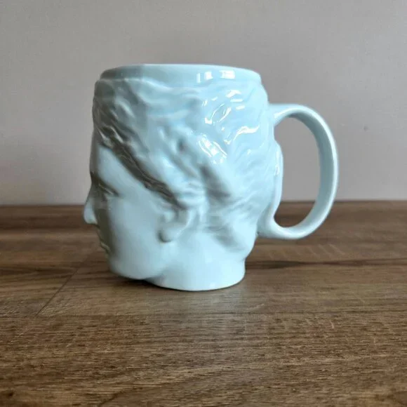 DOIY Greek Goddess blue ceramic mug. - Picture 3 of 7